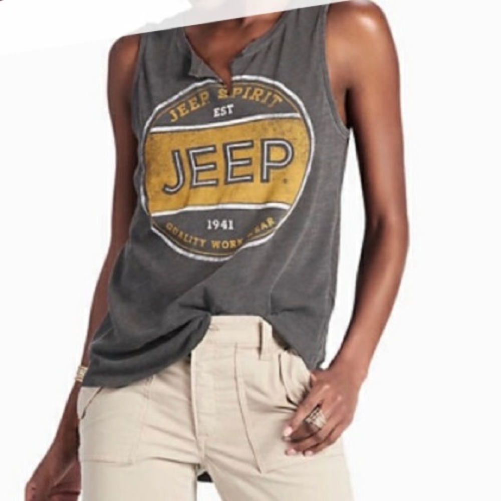 LUCKY BRAND Jeep Spirit Tank Top